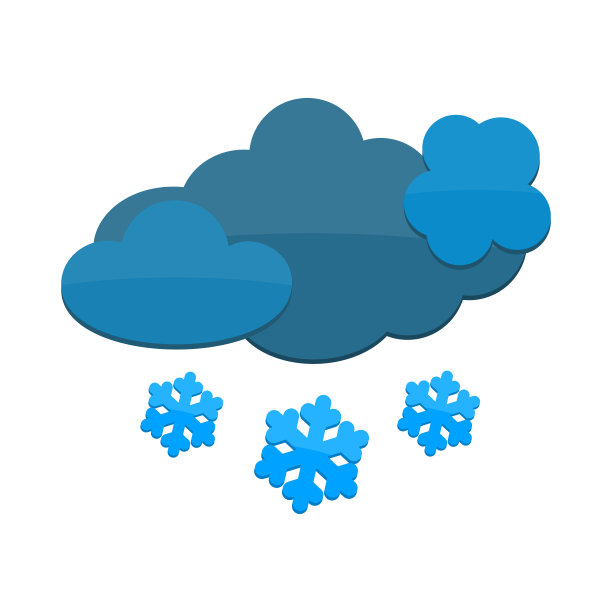 雪景图标组成图片下载