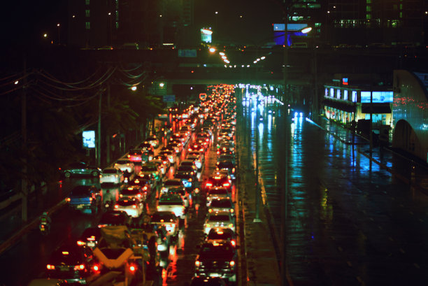 交通流量很大图片下载