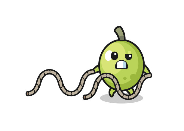 奥丽芙正在进行战斗绳索训练图片下载