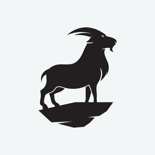 山羊峰标志图片下载