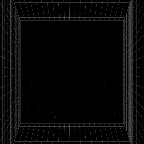 三维网格图案框架图片下载