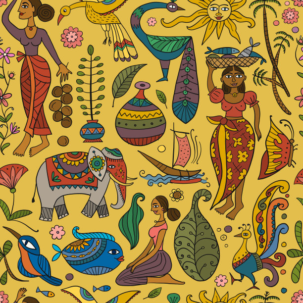 热带生活仙女自然背景艺术与图片下载