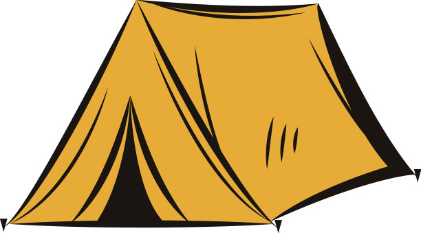野营帐篷图标图片下载