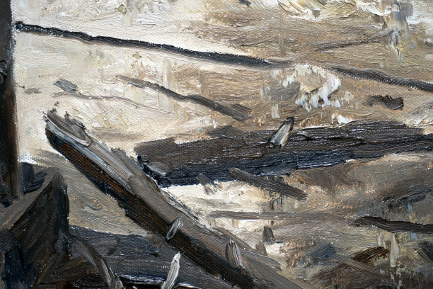 画布上油画的抽象背景图案图片下载