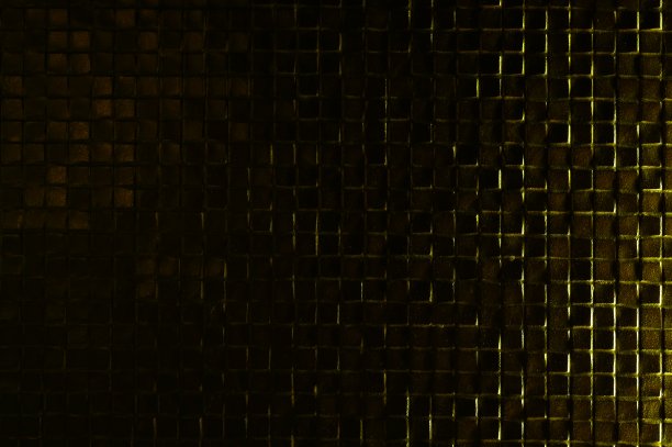 马赛克墙与光纹理背景图片下载