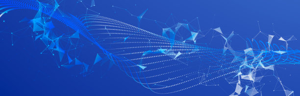 美丽的插图与连接的点和线。数字网络背景。背景介绍。3 d图片下载