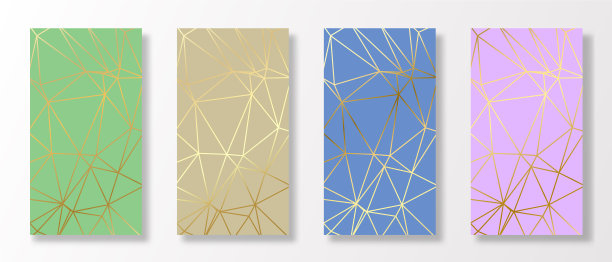 现代抽象封面集最小封面设计图片下载