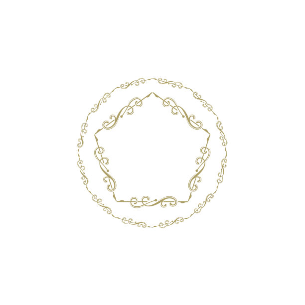 几何框架抽象标志设计图片下载