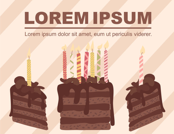 广告传单设计与一块巧克力图片下载