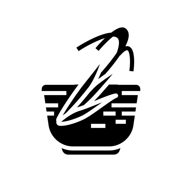 糠油米字形图标矢量插图图片下载