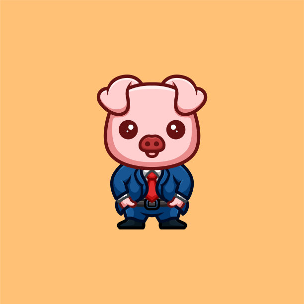 猴子商业可爱创意卡哇伊卡通吉祥物Logo图片下载