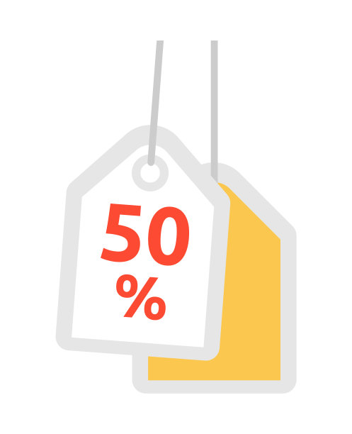 折扣宣传册元素设计图片下载