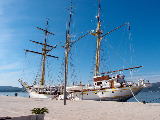 海港的景色图片下载