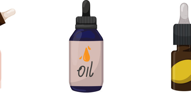 香氛精油卡通图标套装图片下载