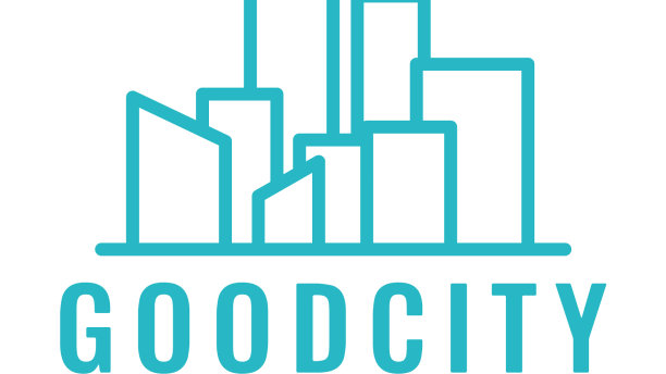 极简的线条充满了城市建筑的标志图片下载