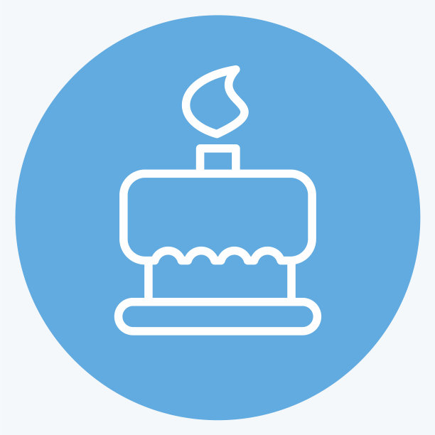 适合面包店标志的图标生日蛋糕图片下载