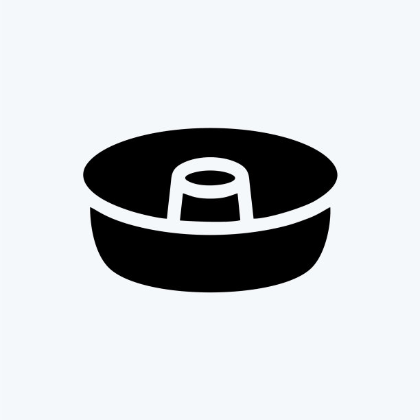 图标蛋糕模具适合烘焙符号字形图片下载