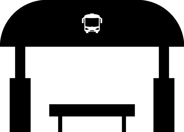 汽车站图标图片下载