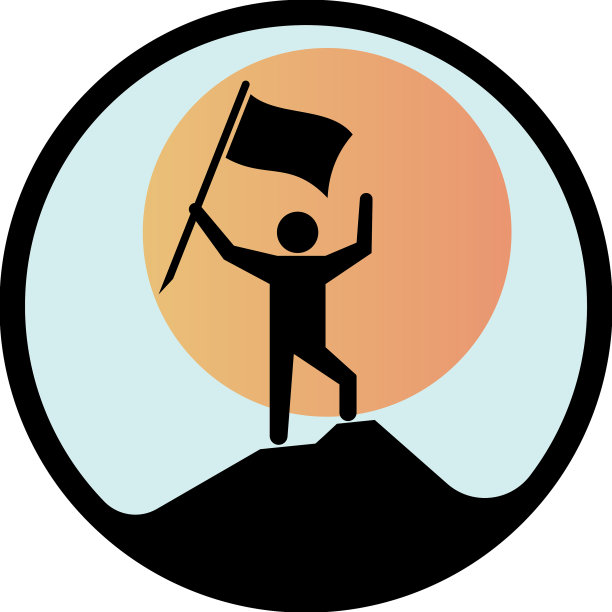 山旗图标图片下载