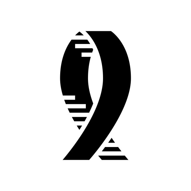 徽章彩带横幅设计字形图标矢量插图图片下载