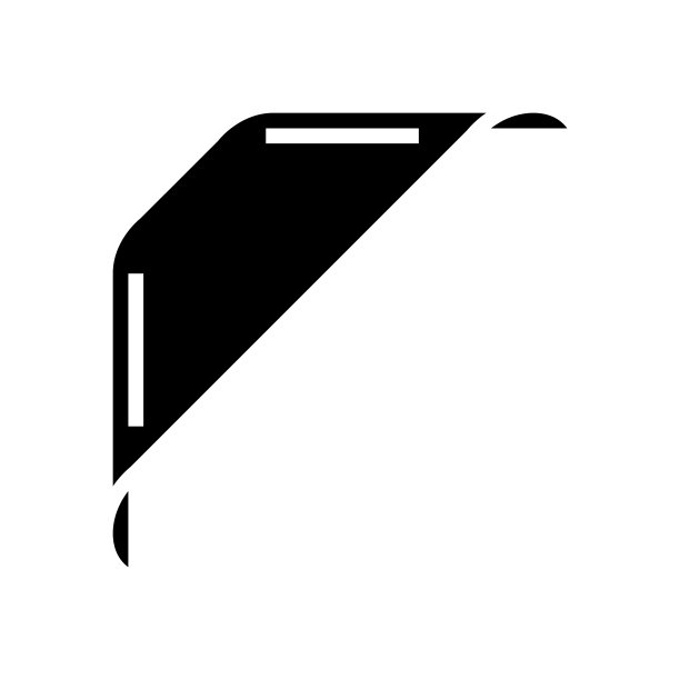 网页彩带横幅设计字形图标矢量插图图片下载