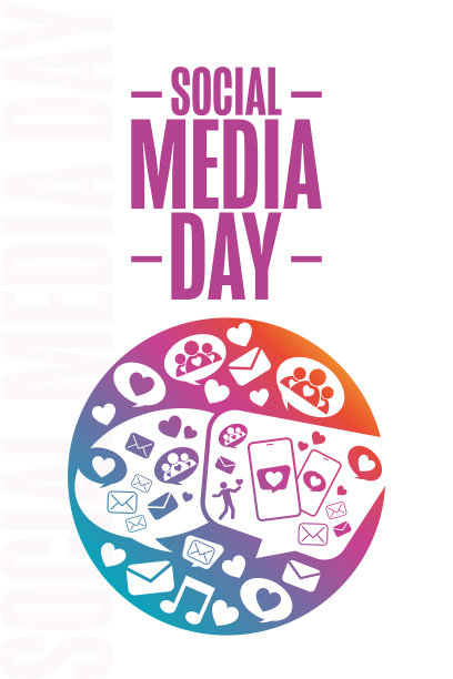 社交媒体节日概念模板为图片下载