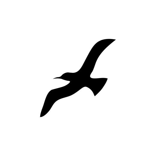 海鸥图标模板设计图片下载