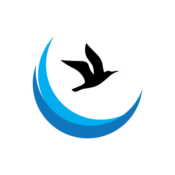 海鸥图标模板设计图片下载