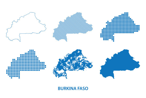 布吉纳法索的地图图片下载