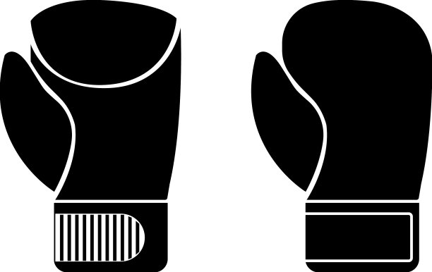 拳击手套标志图片下载