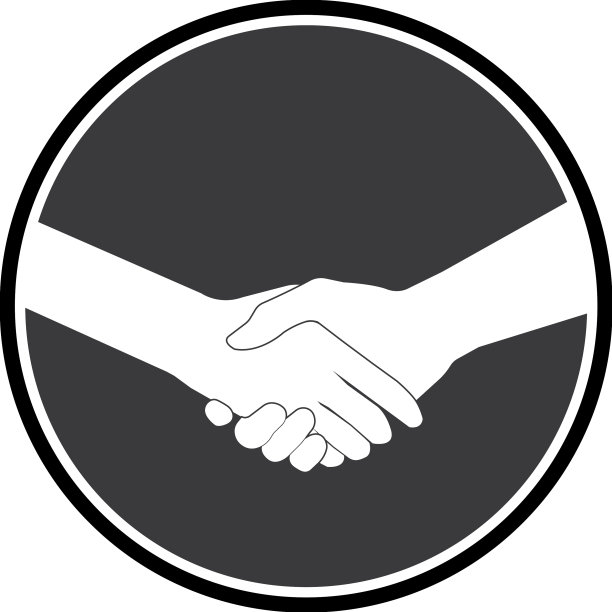 握手的标志图片下载