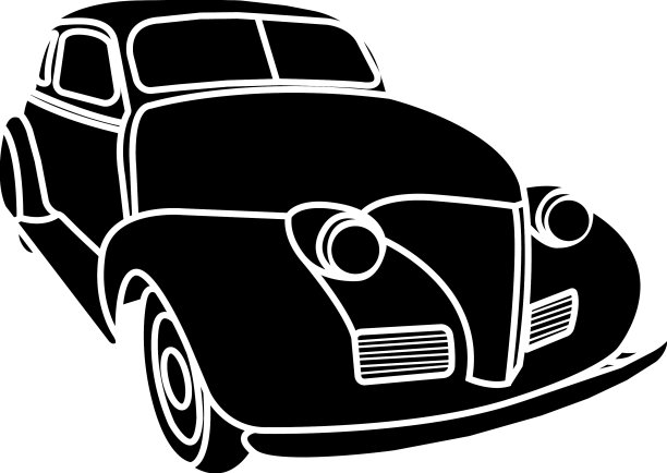 老式汽车图标图片下载