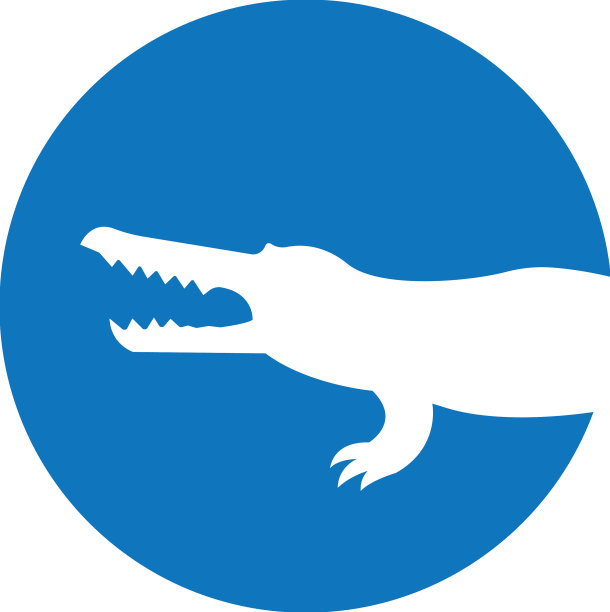 鳄鱼的标志图片下载