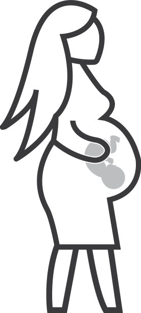 孕妇图标图片下载