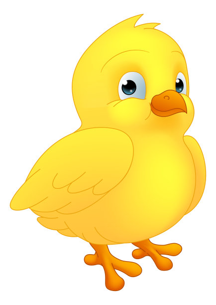 复活节小鸡小鸡卡通人物吉祥物图片下载