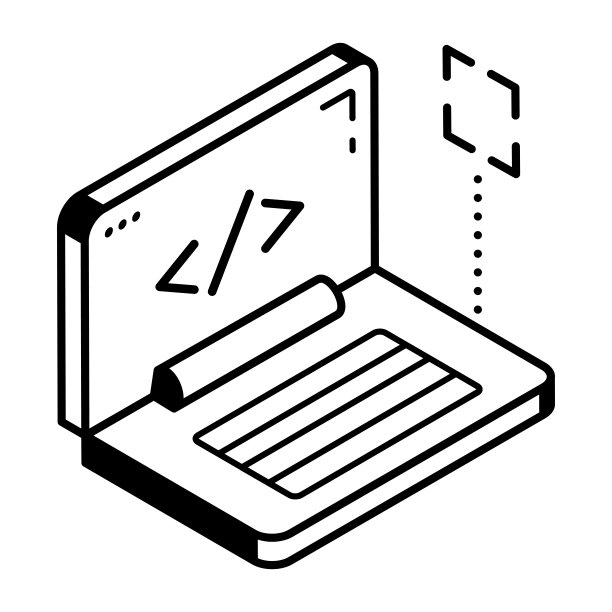 图形平板图标在等距矢量设计。图片下载