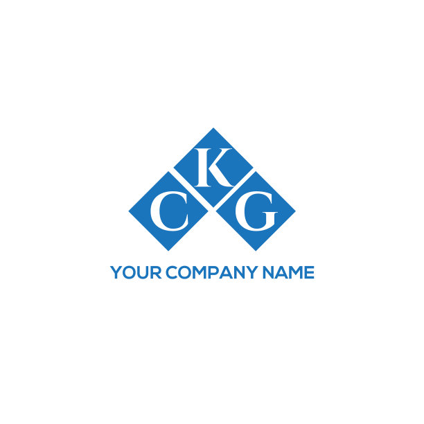 CKG字母logo设计，白底CKG图片下载