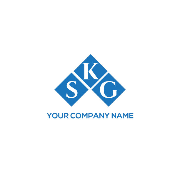 SKG白底字母logo设计图片下载