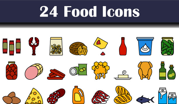 食物图标设置图片下载