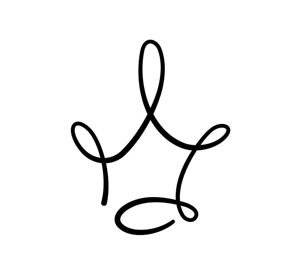 手绘涂鸦王冠国王王冠草图图片下载