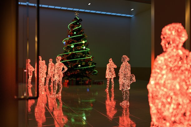 数字圣诞节图片下载