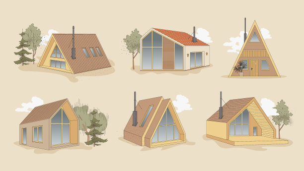 朴实的现代小房子图片下载