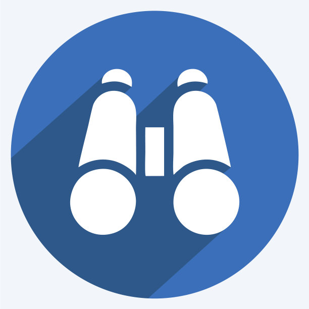 图标望远镜适合教育符号图片下载