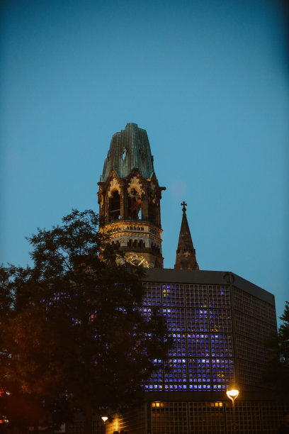 柏林库达姆区的街道图片下载