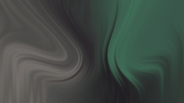 抽象绿色织物织物褶皱褶皱或液体背景和纹理豪华风格股票图片下载