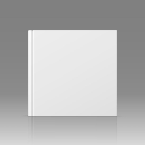 封闭的方形精装书目录或杂志图片下载