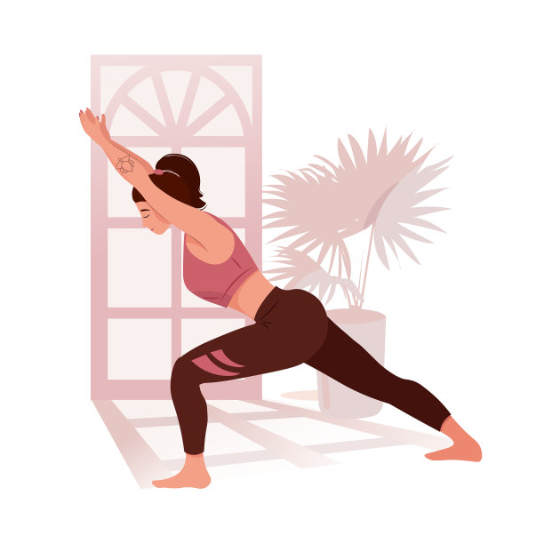 女人练习瑜伽不同的姿势健康图片下载