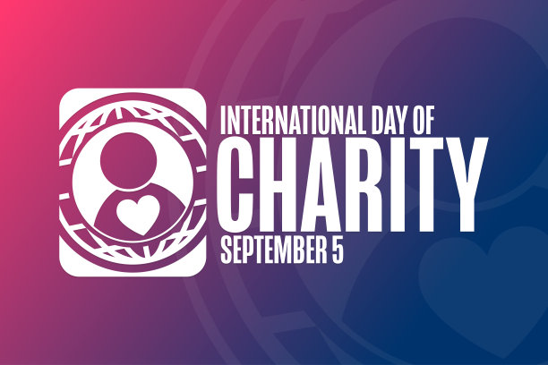 国际慈善日。9月5日。节日的概念。模板背景，横幅，卡片，与文字铭文海报。向量EPS10插图。图片下载