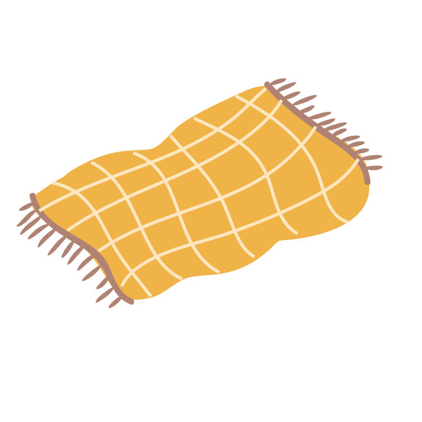 舒适的毛毯。生活家居室内纺织品夹艺术图片下载