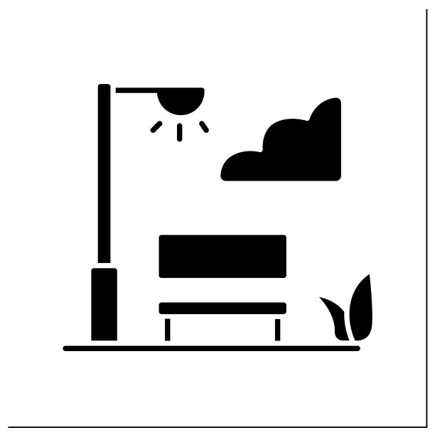 街道闪电字形图标图片下载